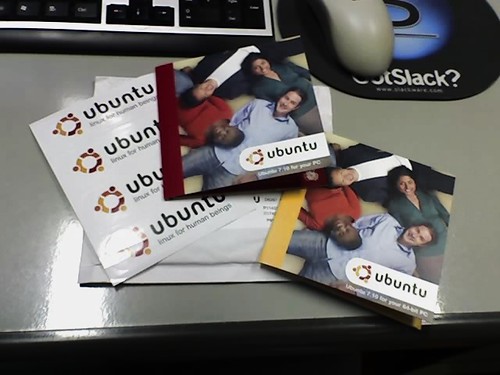 CDs do Ubuntu 7.10