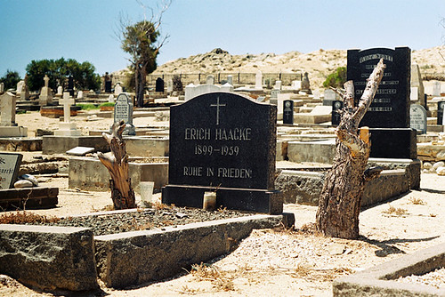 Lüderitz Cemetery, Lüderitz, Namibia by Mandy J Watson, on Flickr
