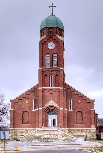 Saint Joseph Roman Catholic Church, in Bonne Terre, Missouri, USA - exterior