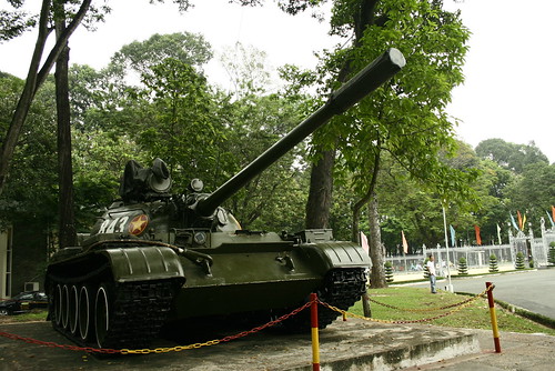 USSR-made T54 tank