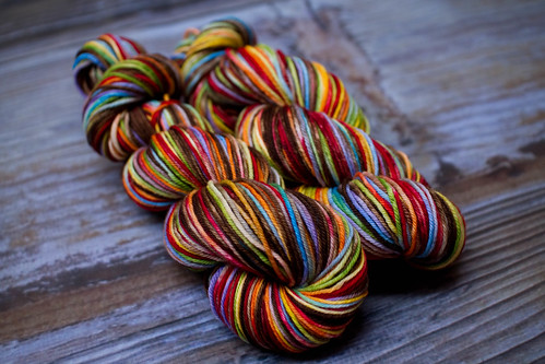 Fruit Stand - Kettle dyed rainbow