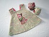Embellished Cross-back Swing Top & Doll Diaper Set
