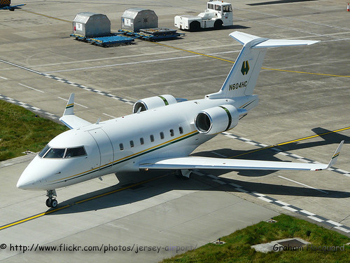 N604HC Canadair CL604 Challenger by Jersey Airport Photography