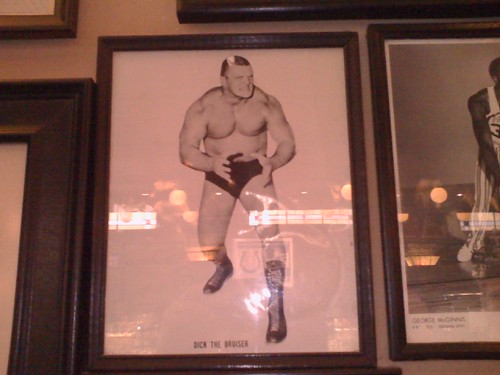 dick the bruiser photo @ st. elmo's steakhouse, indianapolis