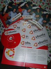 I miei CD di Ubuntu ShipIt!