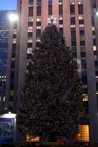 The Tree at Rockefeller Center.