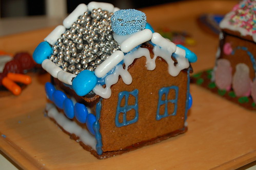 The Blue Gingerbread House