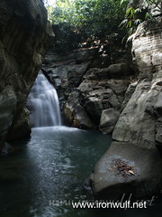 The barely seen Bugsukan Falls