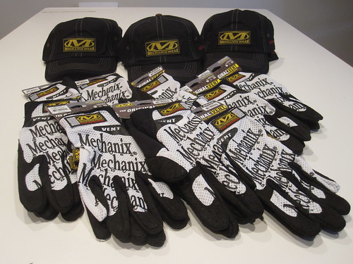 Mechanix Wear Gloves & Hats for AXIAL AWCC FInals 2011