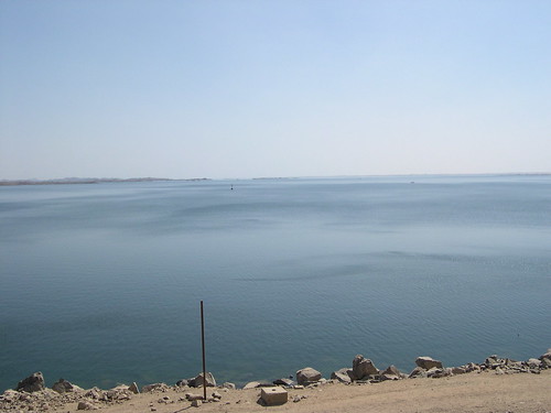 View from the Aswan Dam:  Looking South ©  upyernoz