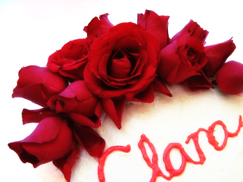 Red Velvet Cake (Roses)