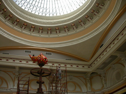 skylight in central hall