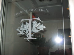Charlie Trotter's: Signage