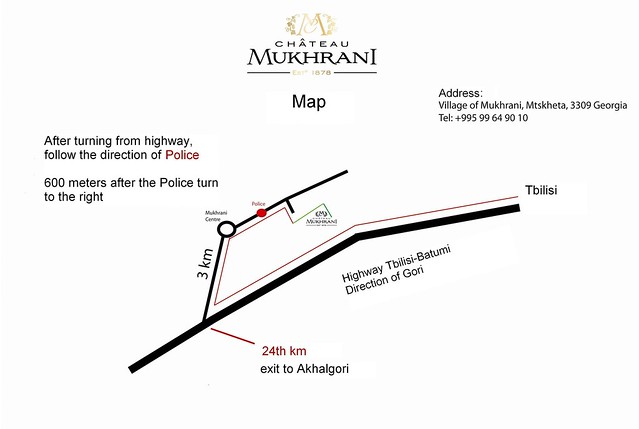Мухрани, презентация новых вин Road map to Mukhrani