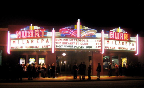 Image of the Nuart Movie Theater in LA