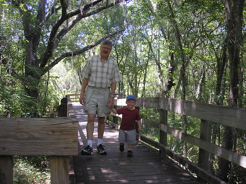 Dad and Ben in Florida