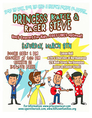 Princess Katie & Racer Steve on March 8th