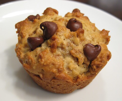chocolate chip bran muffins