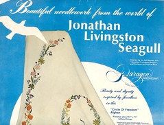 Seagull embroidery pattern