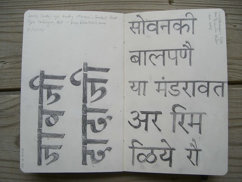 From Linotype Devanagari, etc.