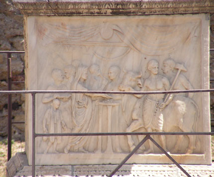 Forum  - Temple de Vespasien