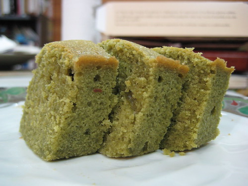 green tea cake