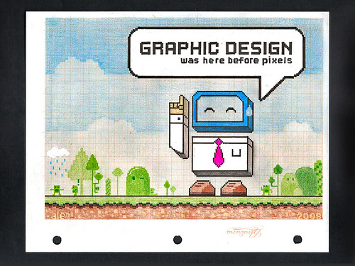 Graphic Design was here before pixels