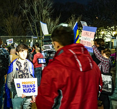 2017.02.22 ProtectTransKids Protest, Washington, DC USA 01112
