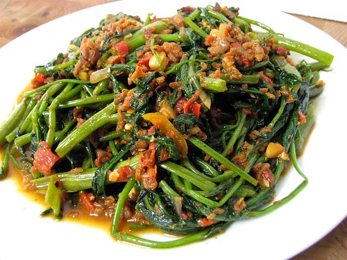 sambal belacan kangkong recipe