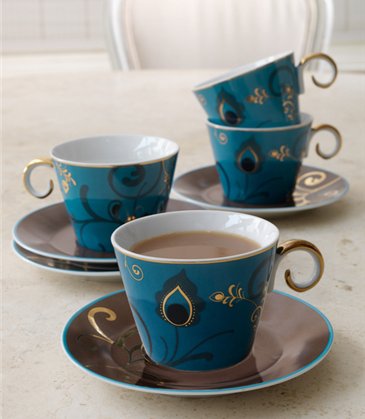 saphyre tea set
