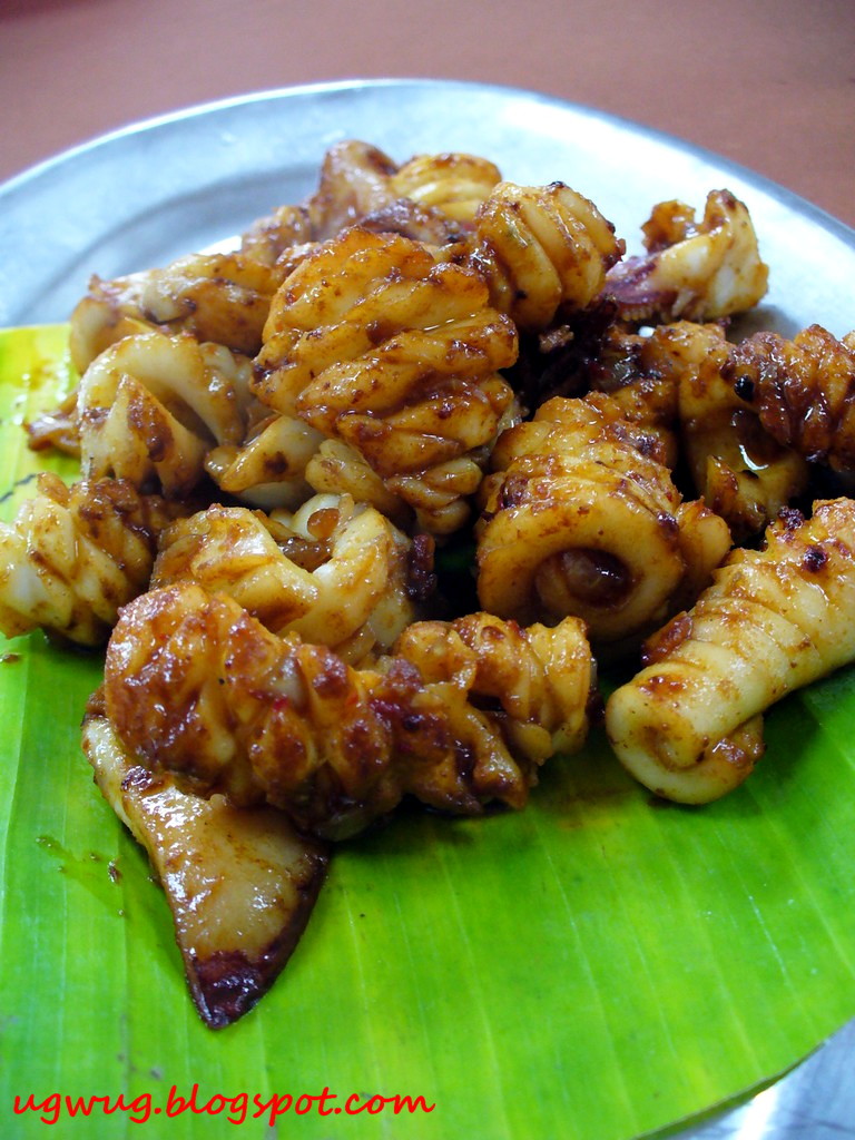 Grilled Sotong