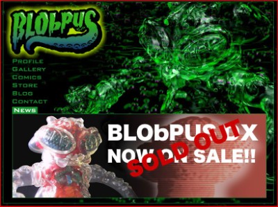 blobpus website 400x299