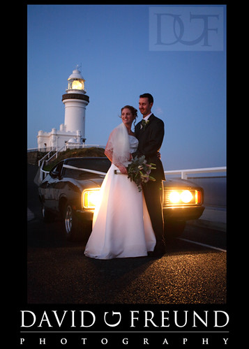 Byron Bay Lighthouse Wedding Photo