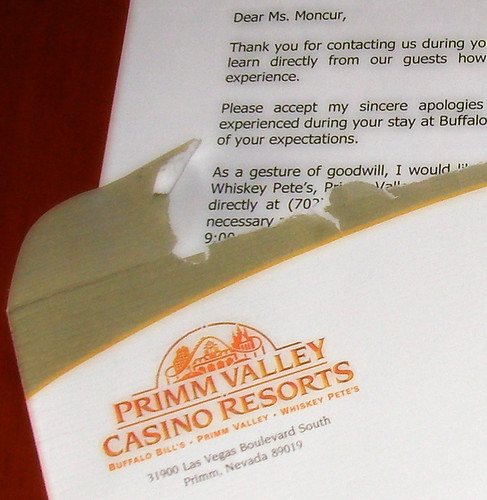 Apology letter from Primm Valley by LauraMoncur from Flickr