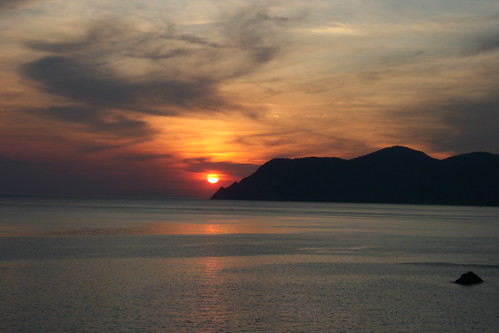 Sunset @ Cinque Terre