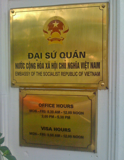 Viatnamese Embassy SG