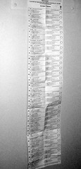 Stimmzettel | Europawahl 2009