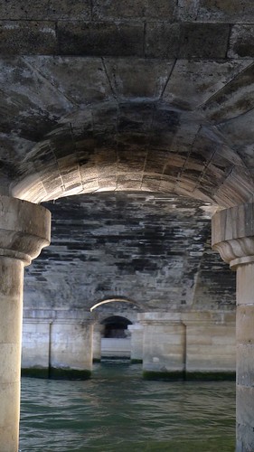 View Under Bridge on Seine