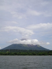 Ometepe in the clouds
