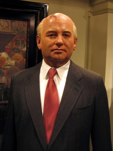 Mikhail Gorbachev Madame Tussauds wax museum Amsterdam