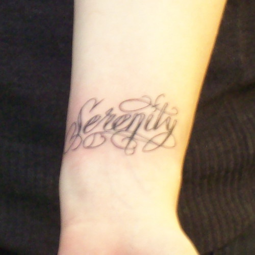 serenity tattoo-closeup less than 3 