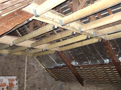 Rafters for ceiling