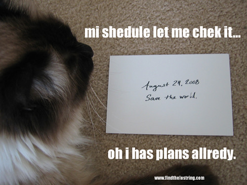 mi schedule let me chek it... oh i has plans allredy