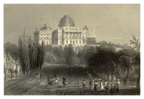 004-Vista del Capitolio en Washington 1840