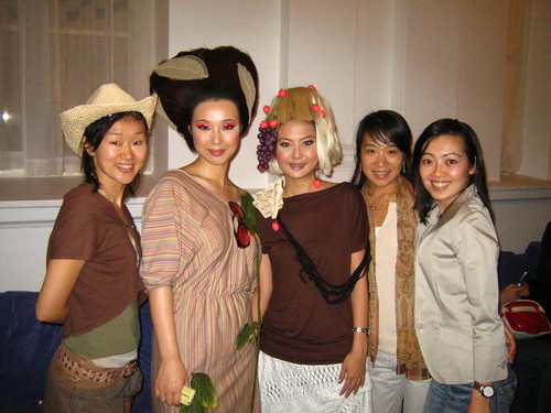 MS girls and Yoshioka-san and me