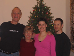 Roland, Mom, me, and Trav