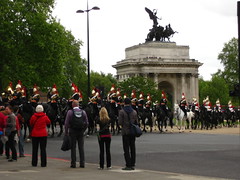 Queen's Life Guard at Hyde Park