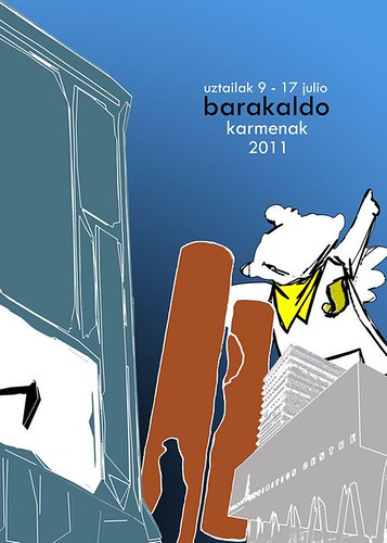 Cartel 12. Concurso Carteles de Fiestas de Barakaldo 2011
