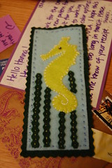 Sea horse bookmark