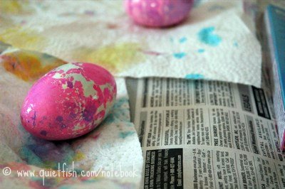 Pink Easter egg